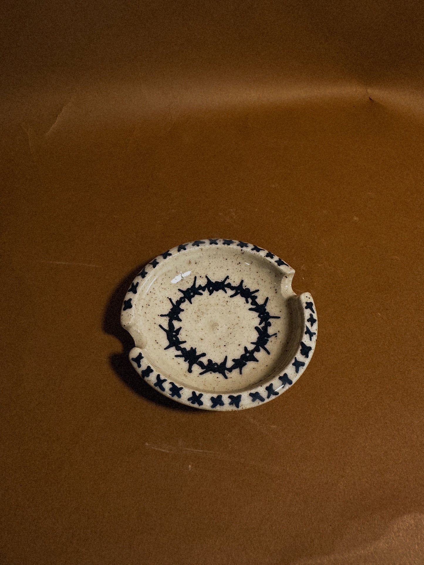 Barbed Wire Ash Tray