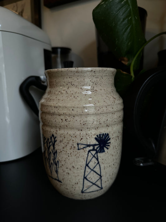 LIFE ON THE PRAIRIE - Flower Vase