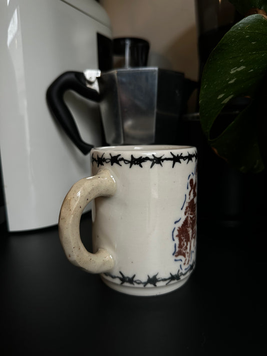 Cowboy Up Ceramic Mug