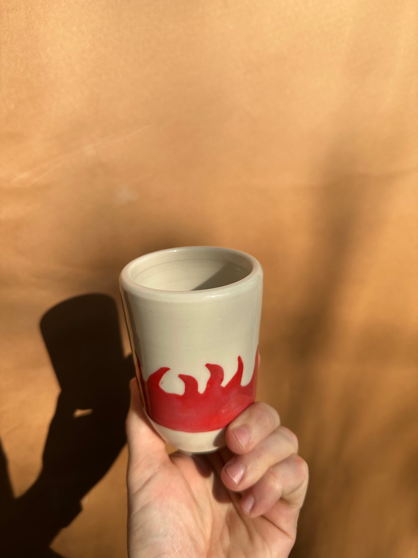 Flaming Hot Espresso Cup