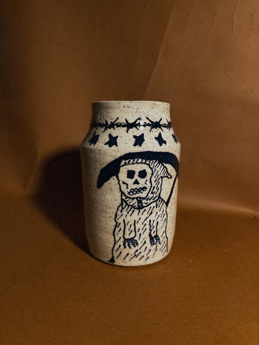 Tha Grim Reaper Vase
