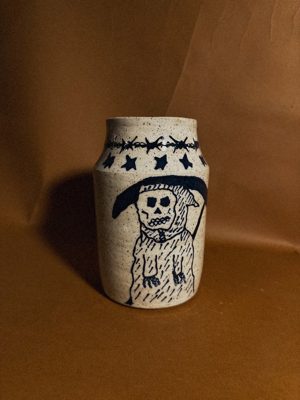 Tha Grim Reaper Vase