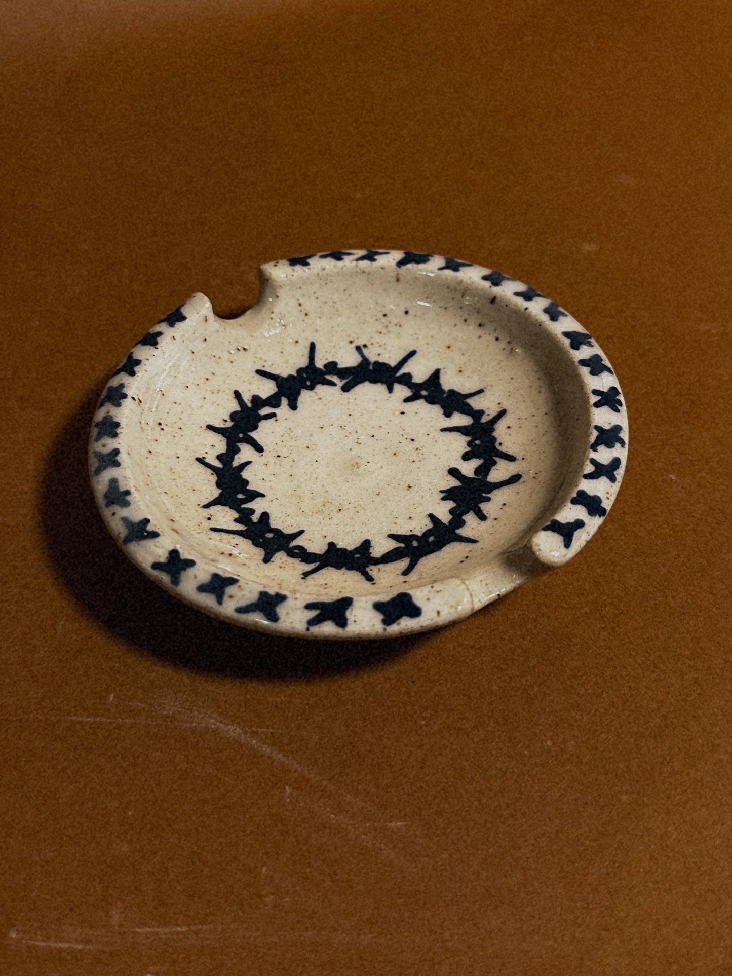 Barbed Wire Ash Tray