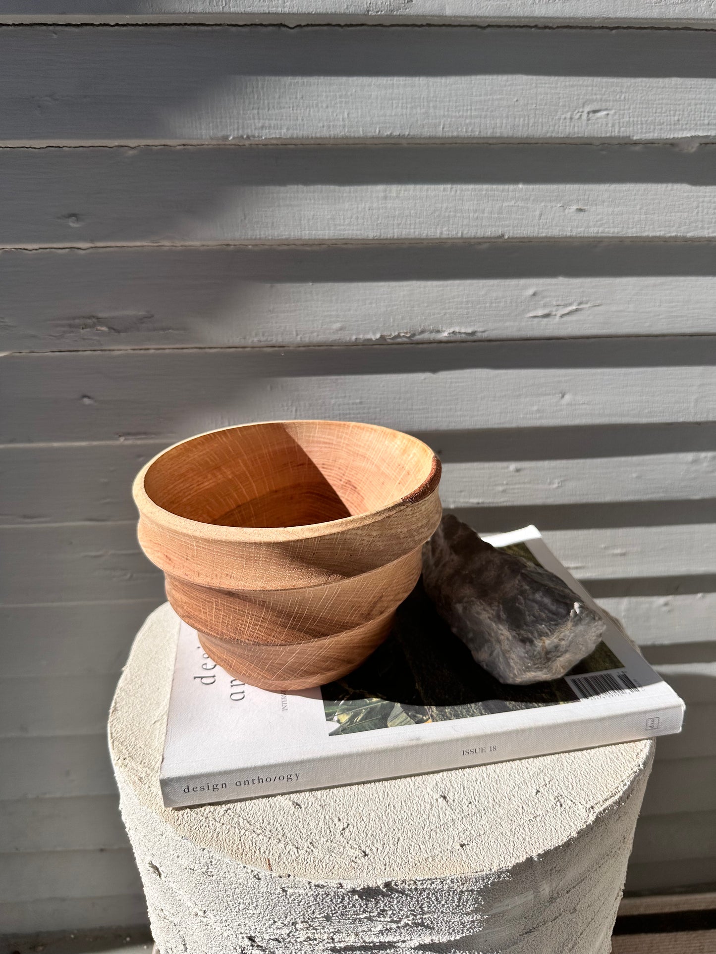 Water Oak Wavy Bowl