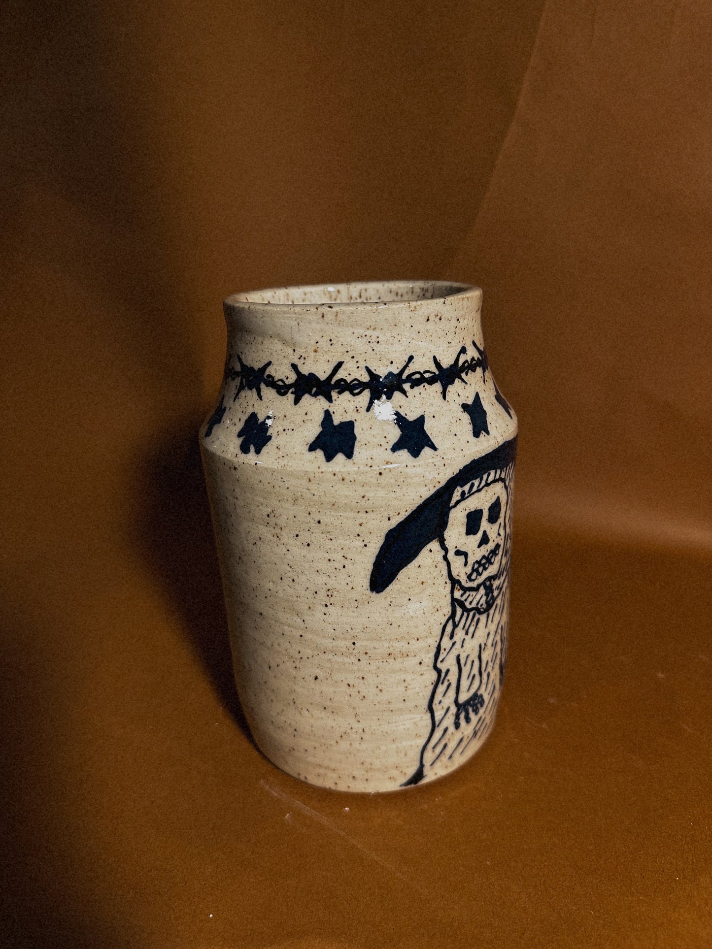 Tha Grim Reaper Vase