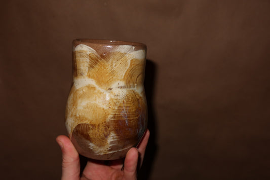 Small Vase with Slip