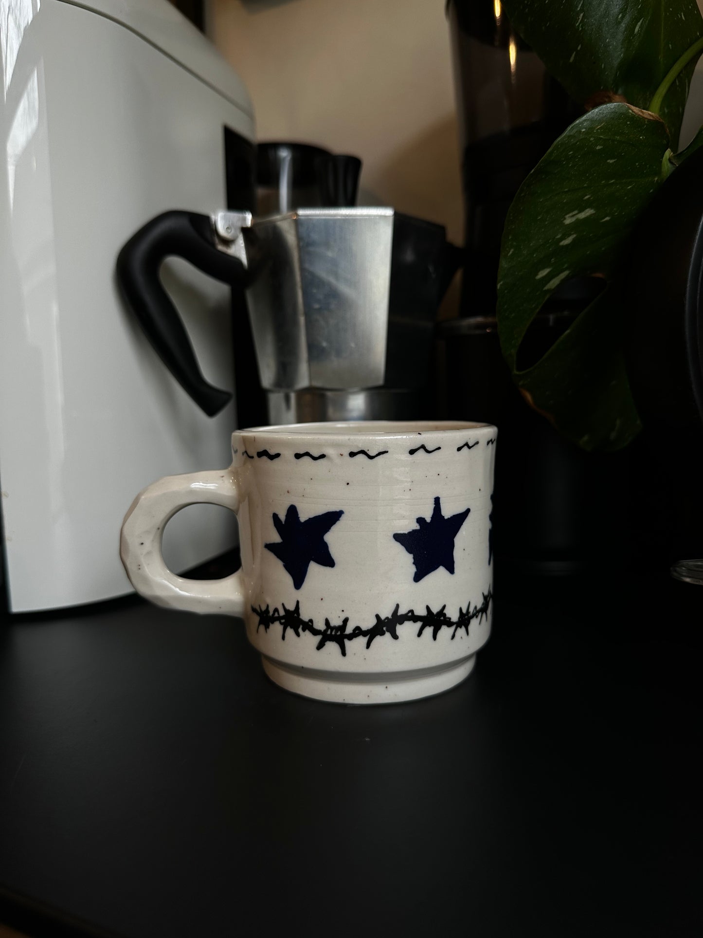Barbed Wire Diner Mug