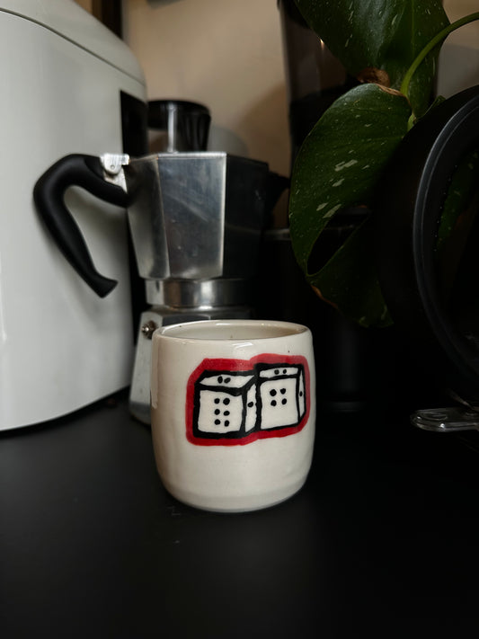 Dice Espresso Cup