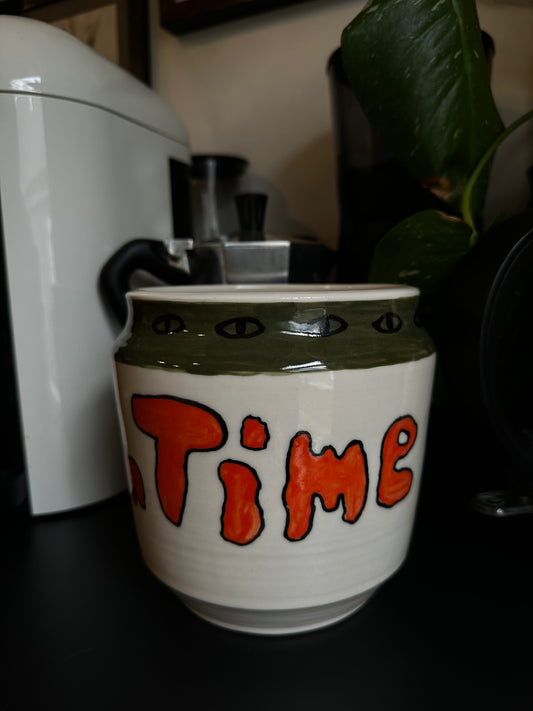 TIME WORSHIPS NO MAN - Flower Vase