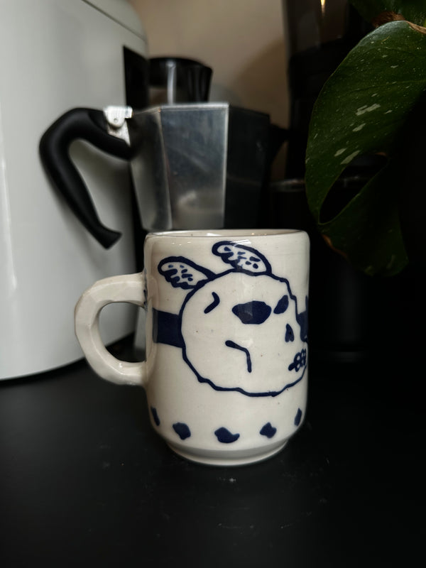 Winged Skull Mug