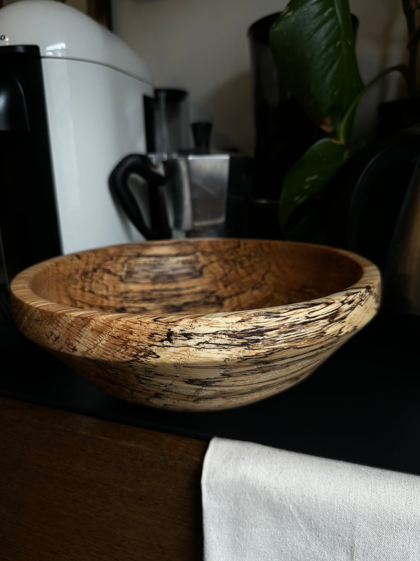Spalted Red Oak Fruit Bowl