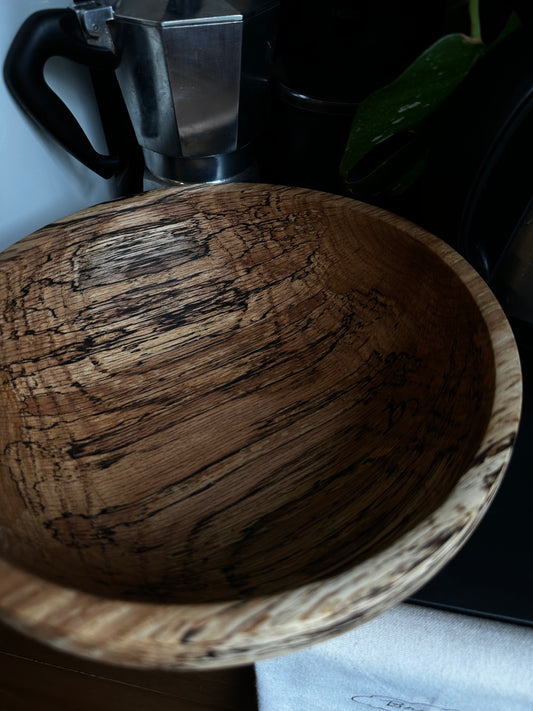 Spalted Red Oak Fruit Bowl