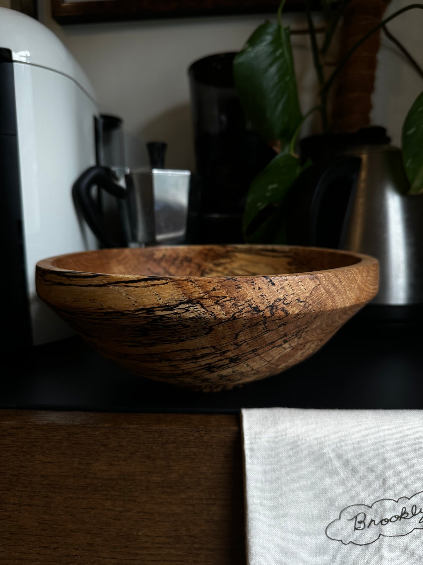 Spalted Red Oak Fruit Bowl