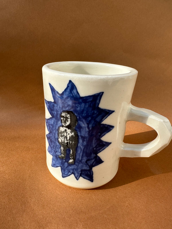 Lil Dude Coffee Mug Blue