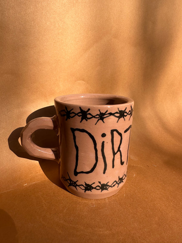 Brown Dirt and Barbed Wire Mug