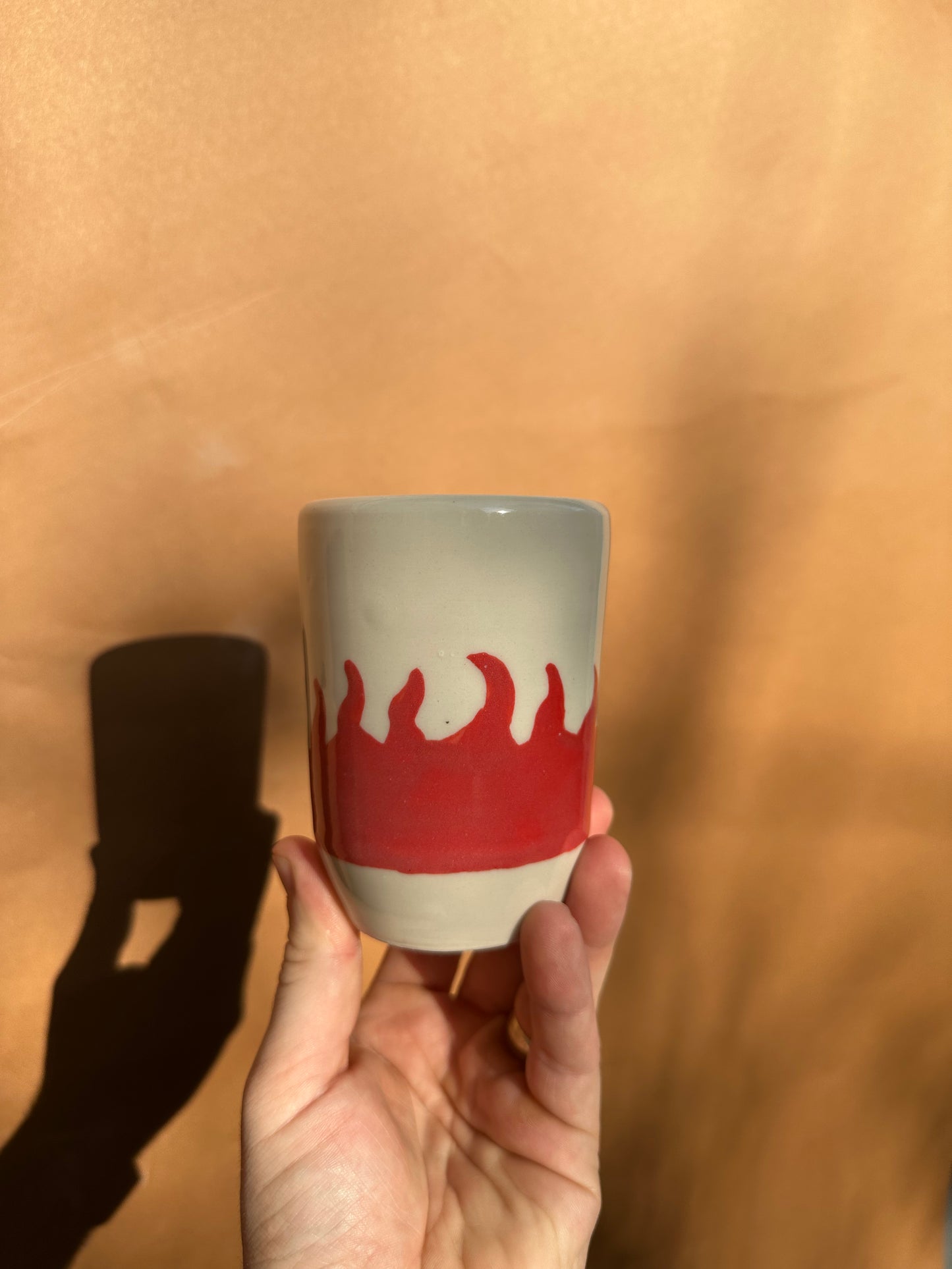 Flaming Hot Espresso Cup