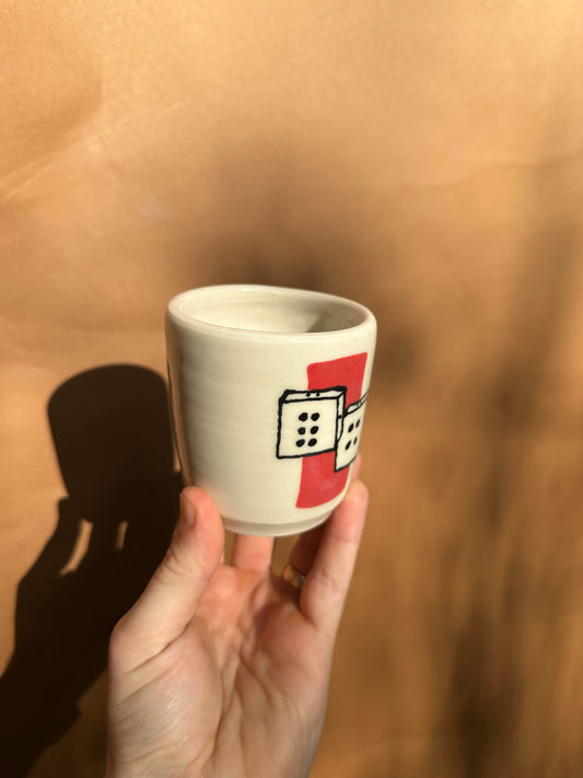 Dice Espresso Cup