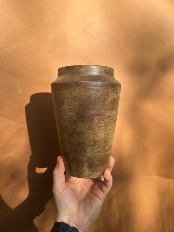 Matte Shino Flower Vase