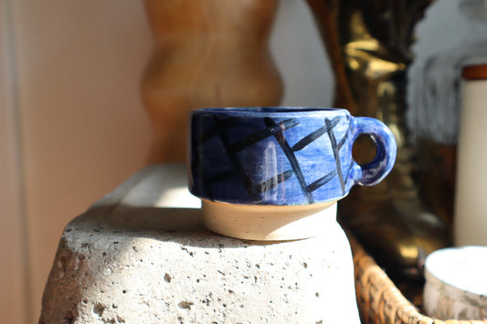 Hand Painted Small Espresso Mug