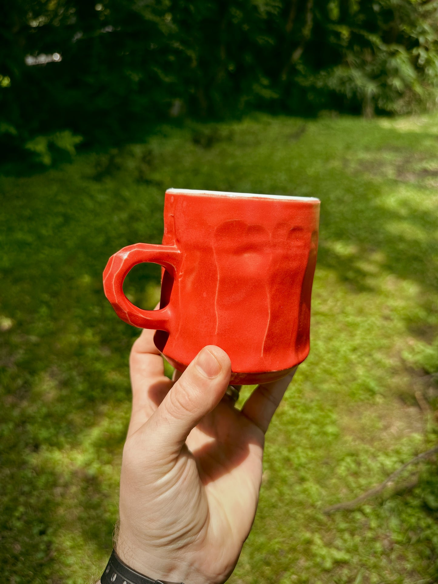 RED HOT COFFEE MUG #1