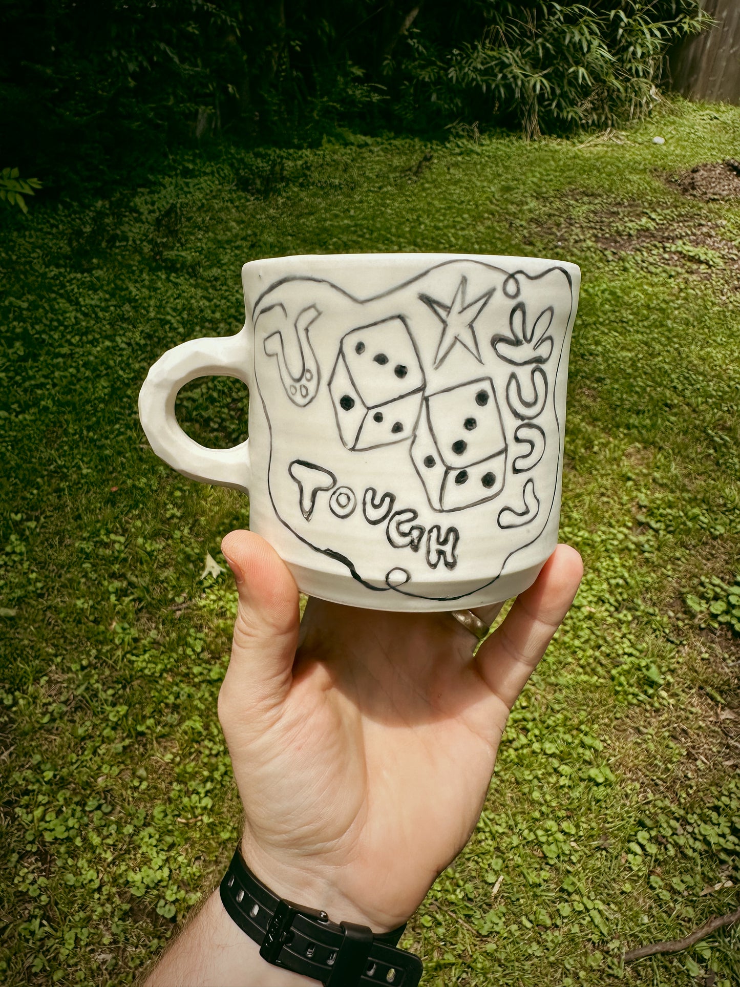 TOUGH LUCK FLASH MUG