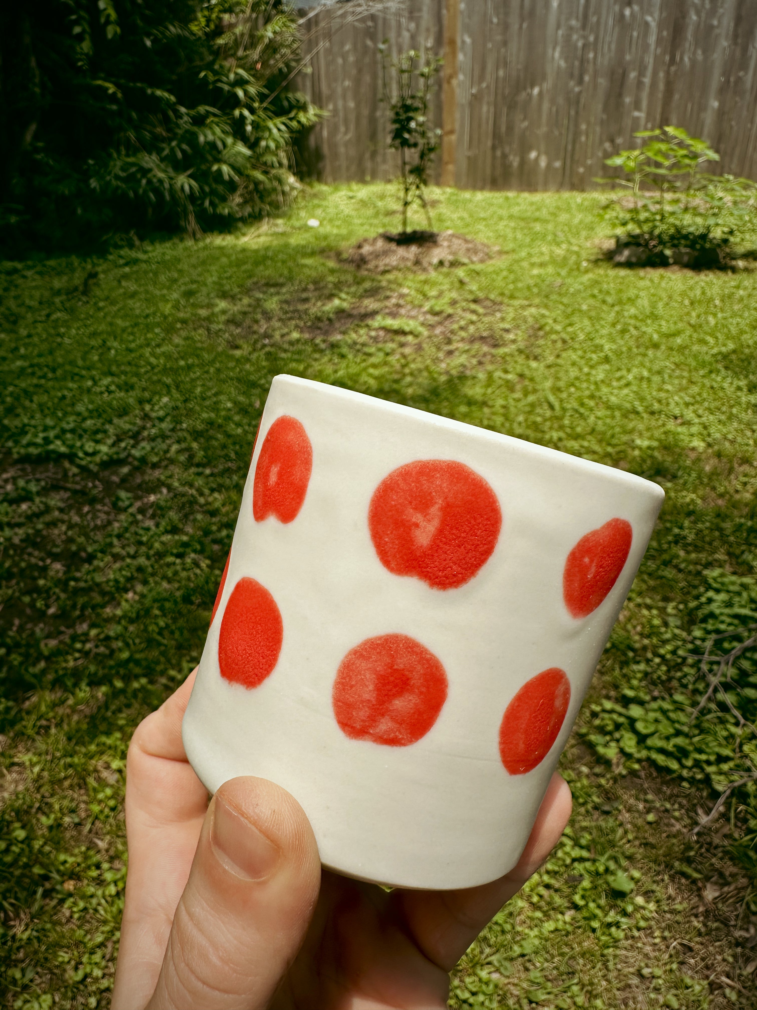 POLKA DOT ESPRESSO CUP – From Dirt Studios