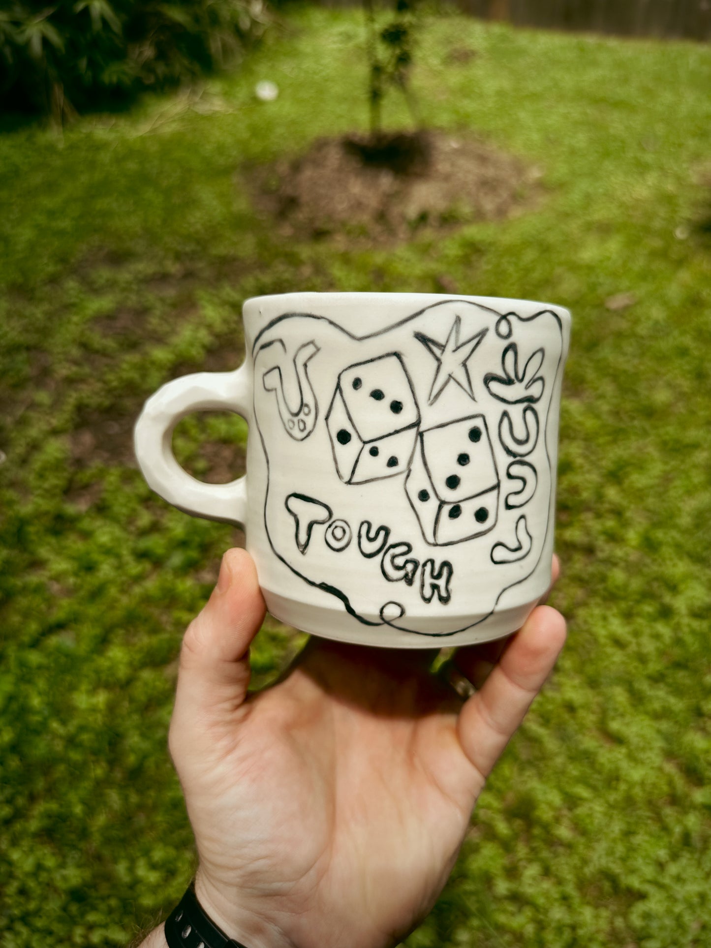 TOUGH LUCK FLASH MUG