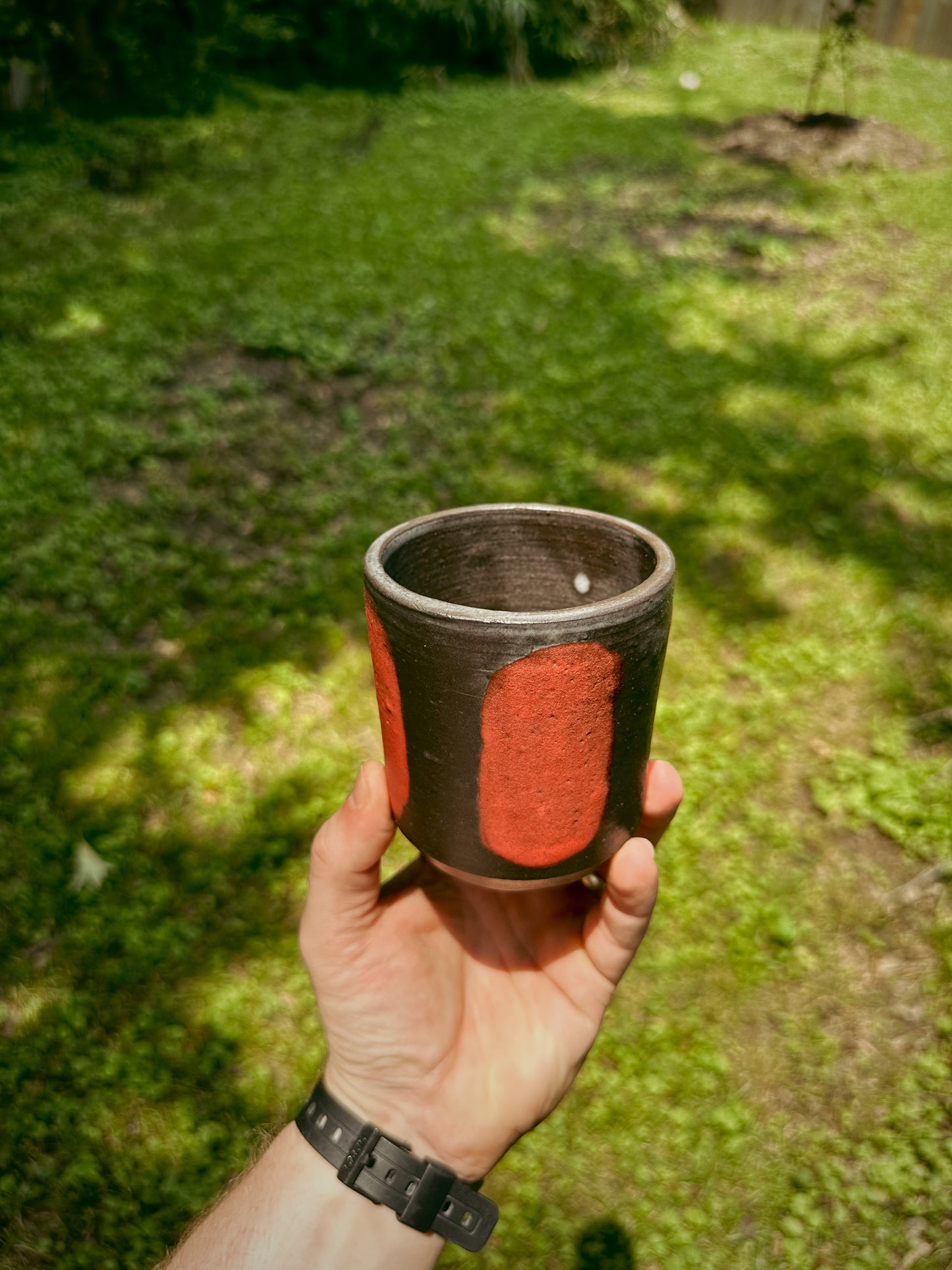 CRIMSON COFFEE TUMBLER