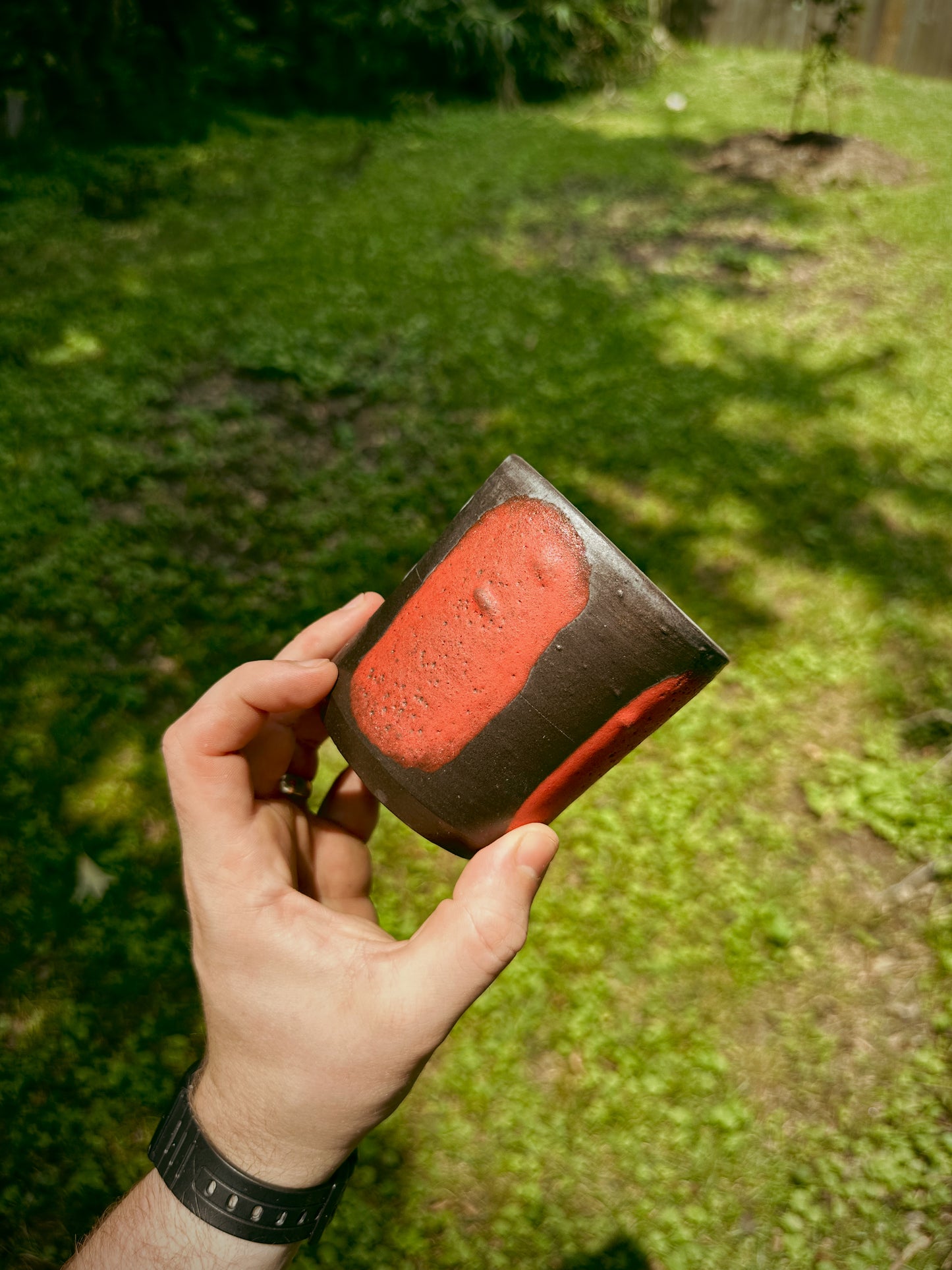 CRIMSON COFFEE TUMBLER